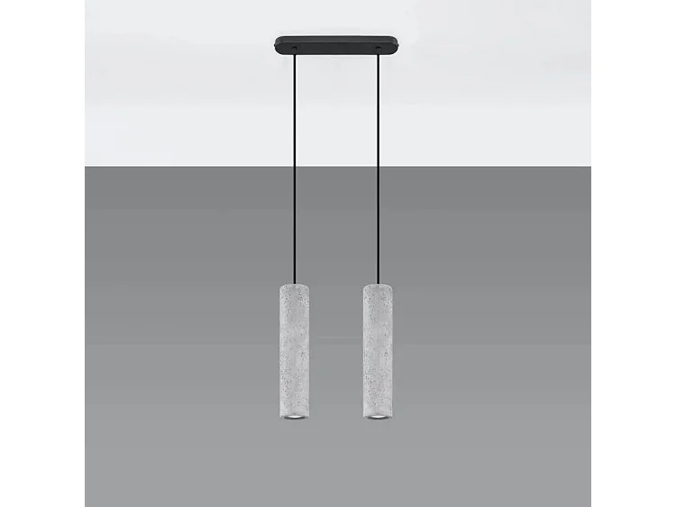 Lampa wisząca LUVO 2 betonowa 1358723 - obrazek 1