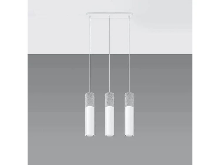 Lampa wisząca BORGIO 3L biała 1358727 - obrazek 1