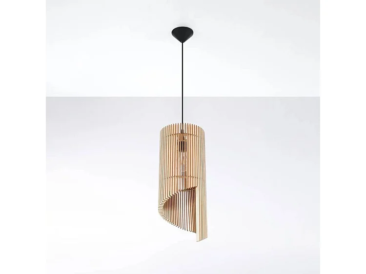 Lampa wisząca ALEXIA drewniana 1358783 - obrazek 1