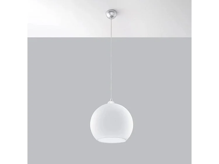 Lampa wisząca BALL biała 1358813 - obrazek 1