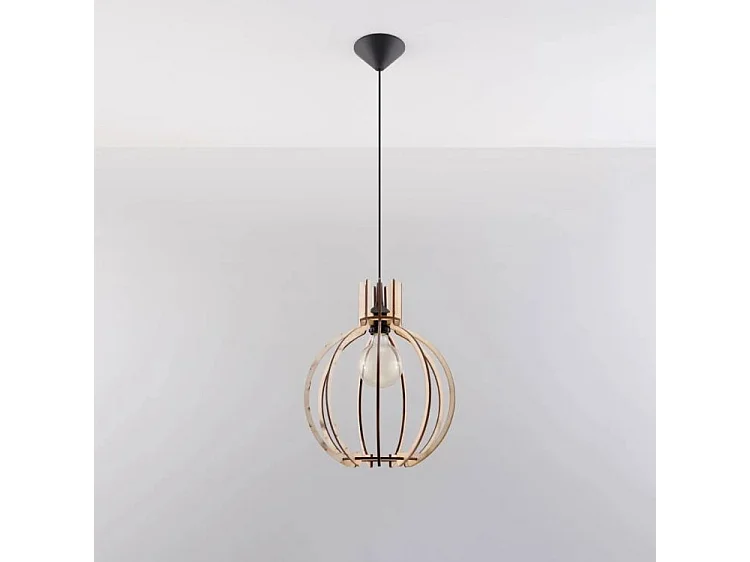 Lampa wisząca ARANCIA naturalne drewno 1358855 - obrazek 1