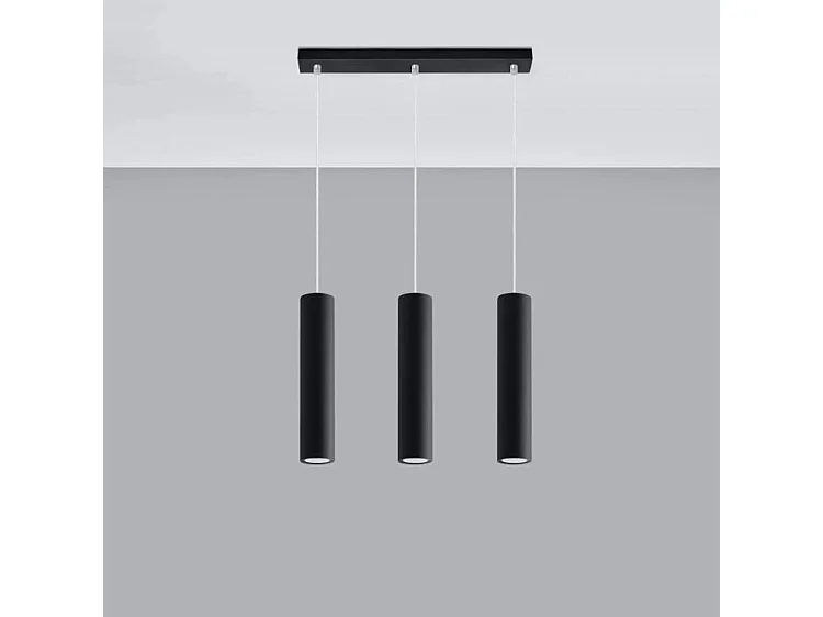 Lampa wisząca LAGOS 3L czarny 1358883 - obrazek 1