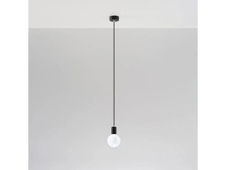 Lampa wisząca EDISON czarna 1358881 - obrazek 1