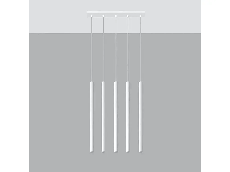Lampa wisząca PASTELO 5 biała 1358903 - obrazek 1