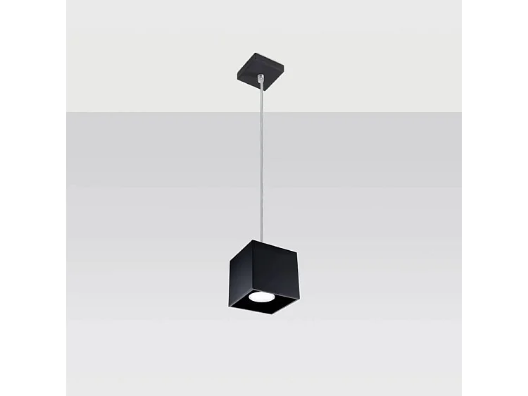 Lampa wisząca QUAD 1 czarna 1358419 - obrazek 1