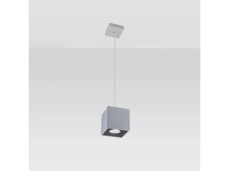 Lampa wisząca QUAD 1 szara 1358475 - obrazek 1
