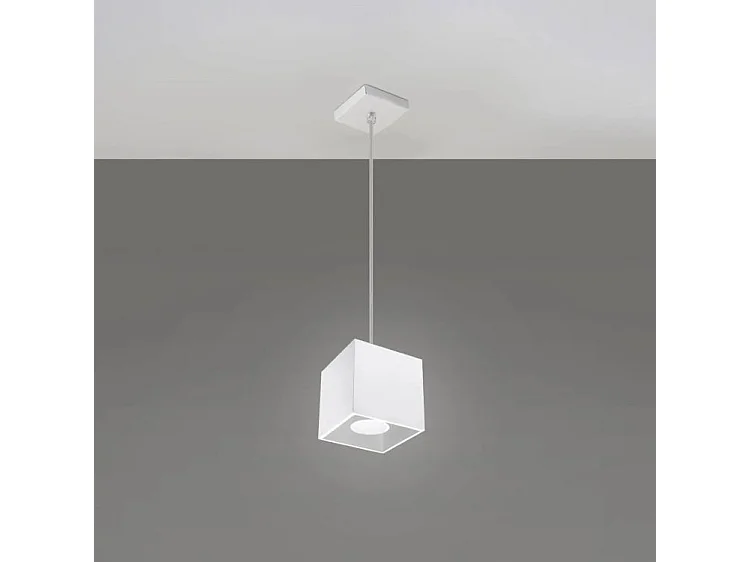 Lampa wisząca QUAD 1 biała 1358687 - obrazek 1