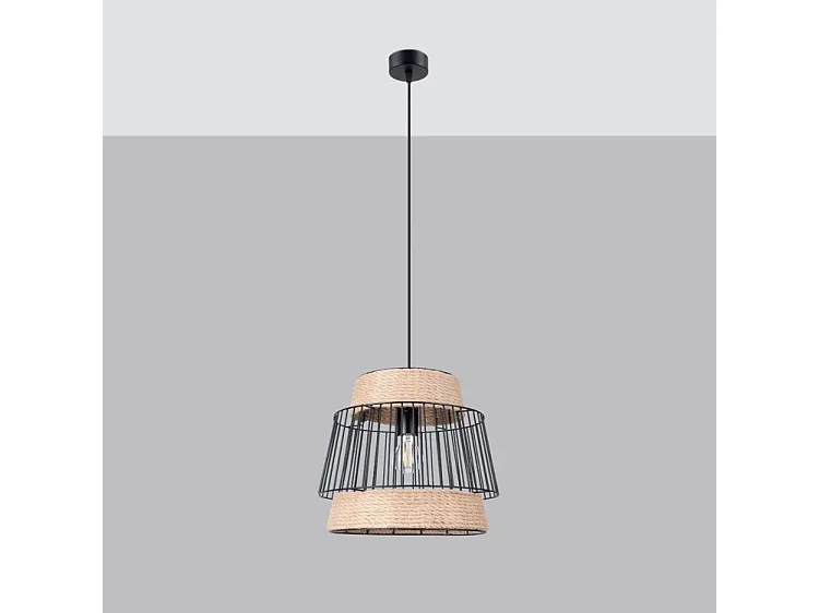 Lampa wisząca BRILO czarna 2584839 - obrazek 1