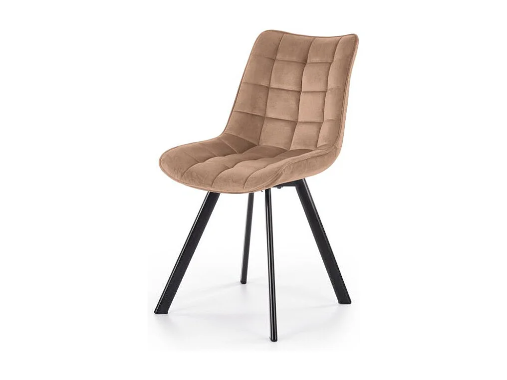 Krzesło tapicerowane K332 VELVET beżowe 3427419 - obrazek 1