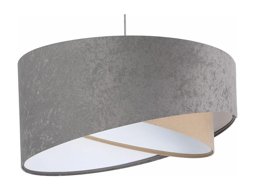 Lampa wisząca SILVERY szara/beżowa/biała 3950400