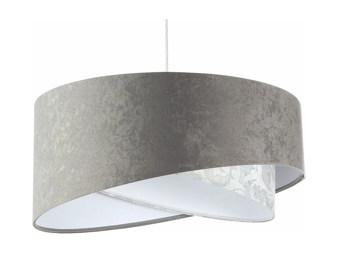 Lampa wisząca ALBIT szara/biała 3950490 - obrazek 1