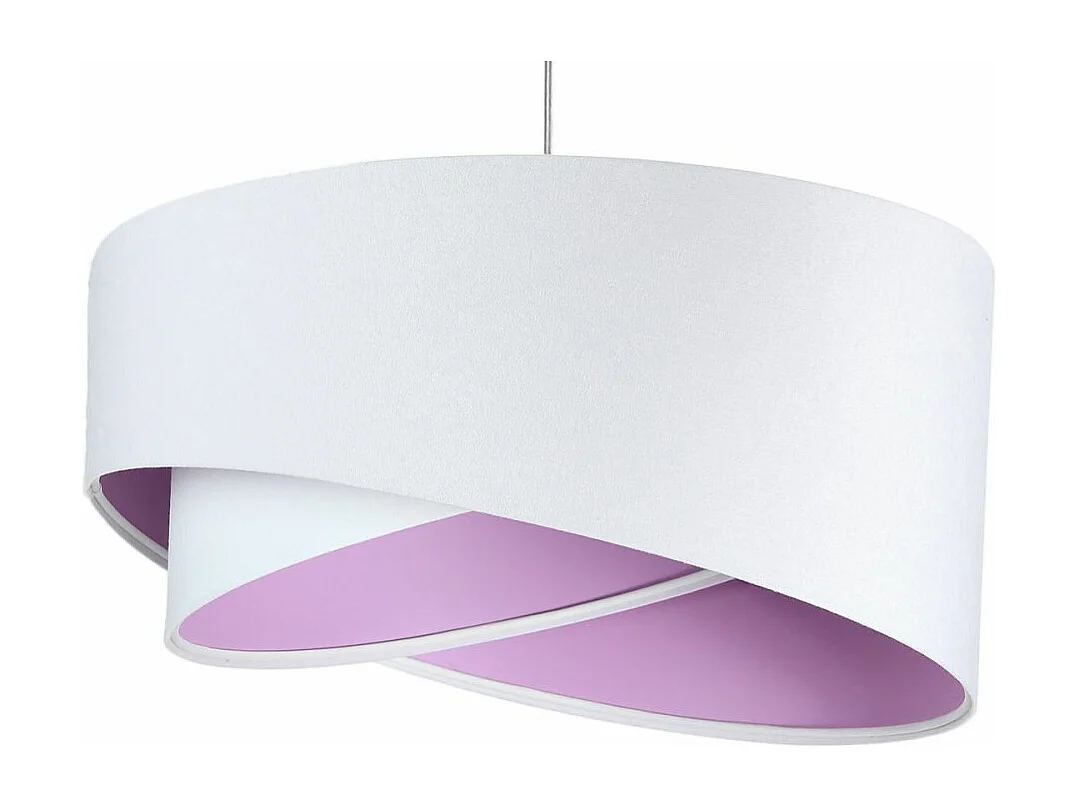 Lampa wisząca GEMSTONE WHITE biała/fioletowa 3950498 - obrazek 1
