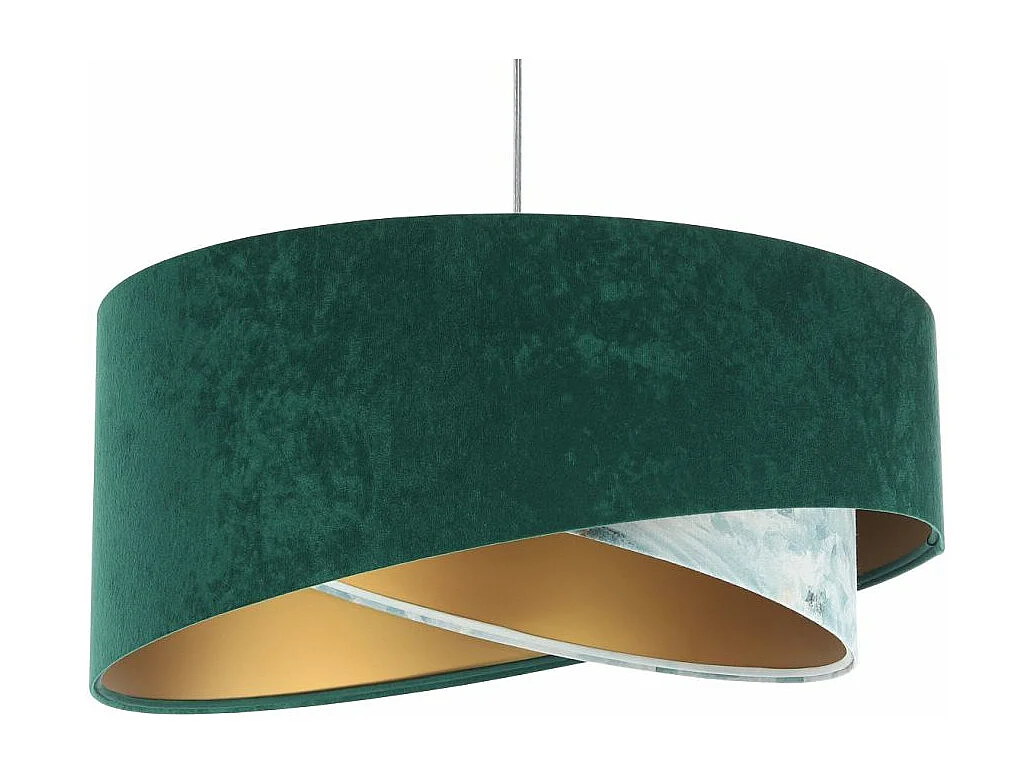 Lampa wisząca MALACHITE zielona/złota 3950520 - obrazek 1