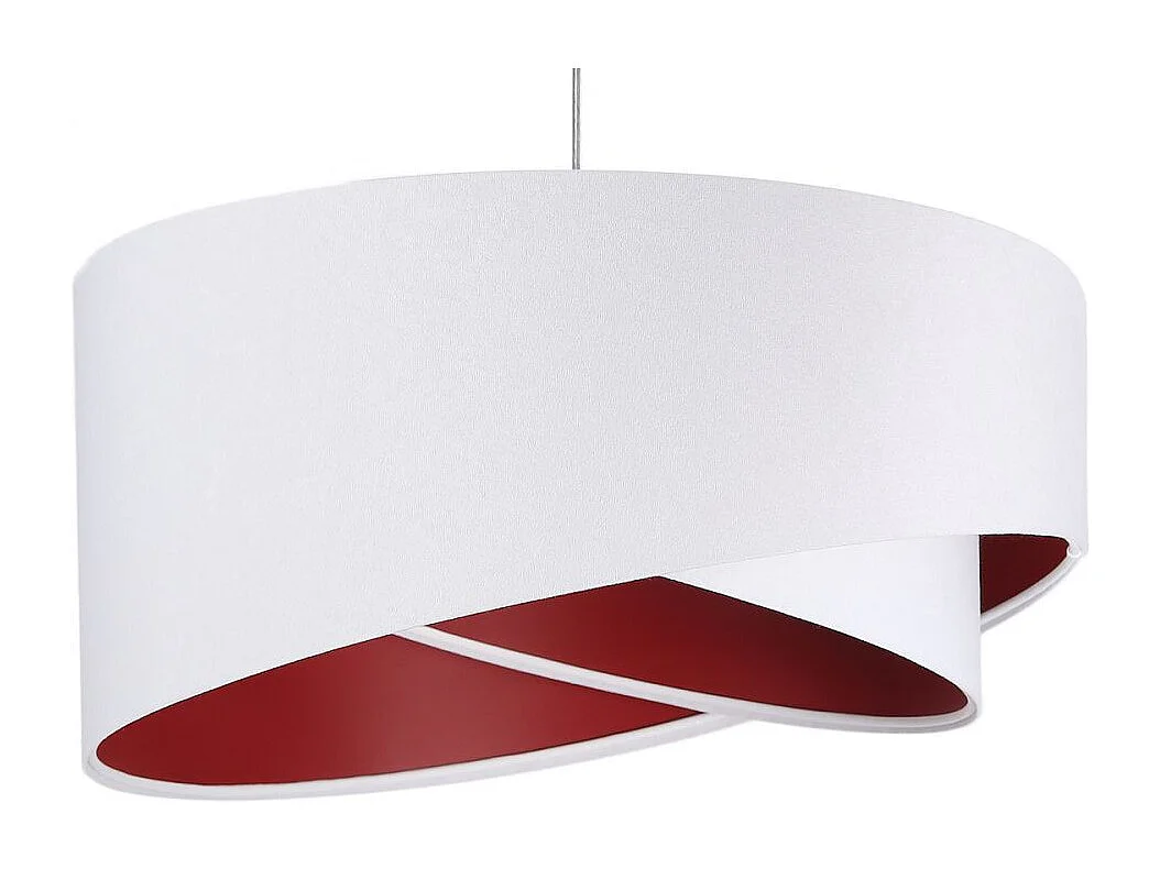 Lampa wisząca GEMSTONE WHITE biała/burgundowa 3950617 - obrazek 1