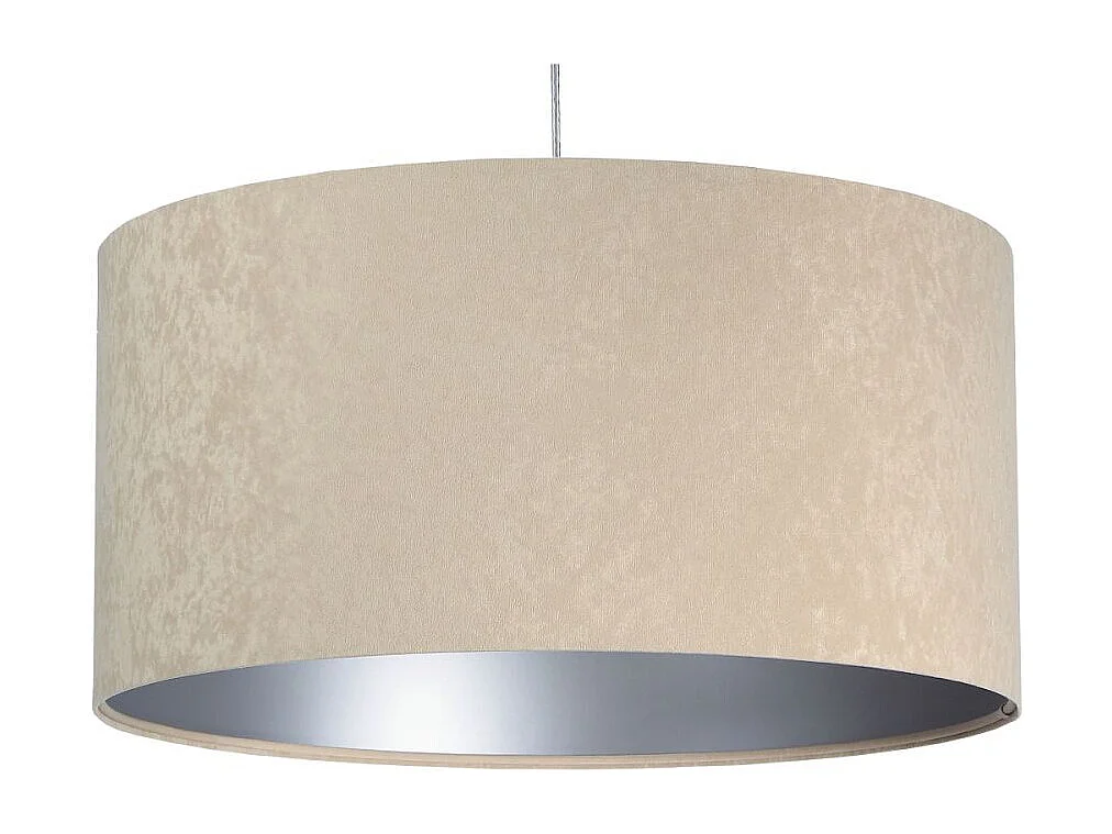 Lampa wisząca HOME 60 beżowa/srebrna 3950673 - obrazek 1