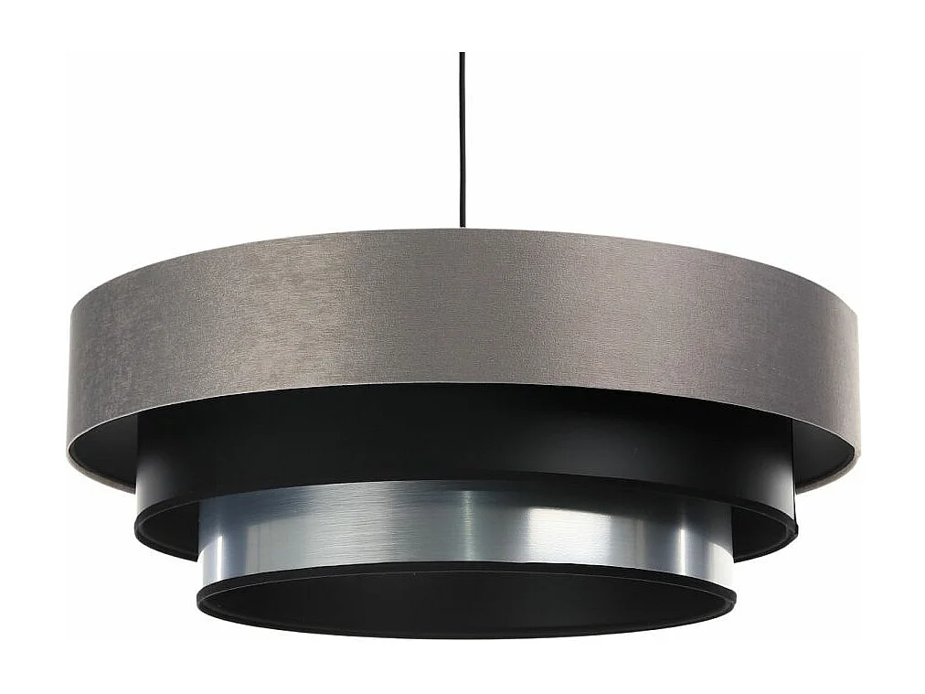 Lampa wisząca TRIO MIX szara/czarna/srebrna 3950715