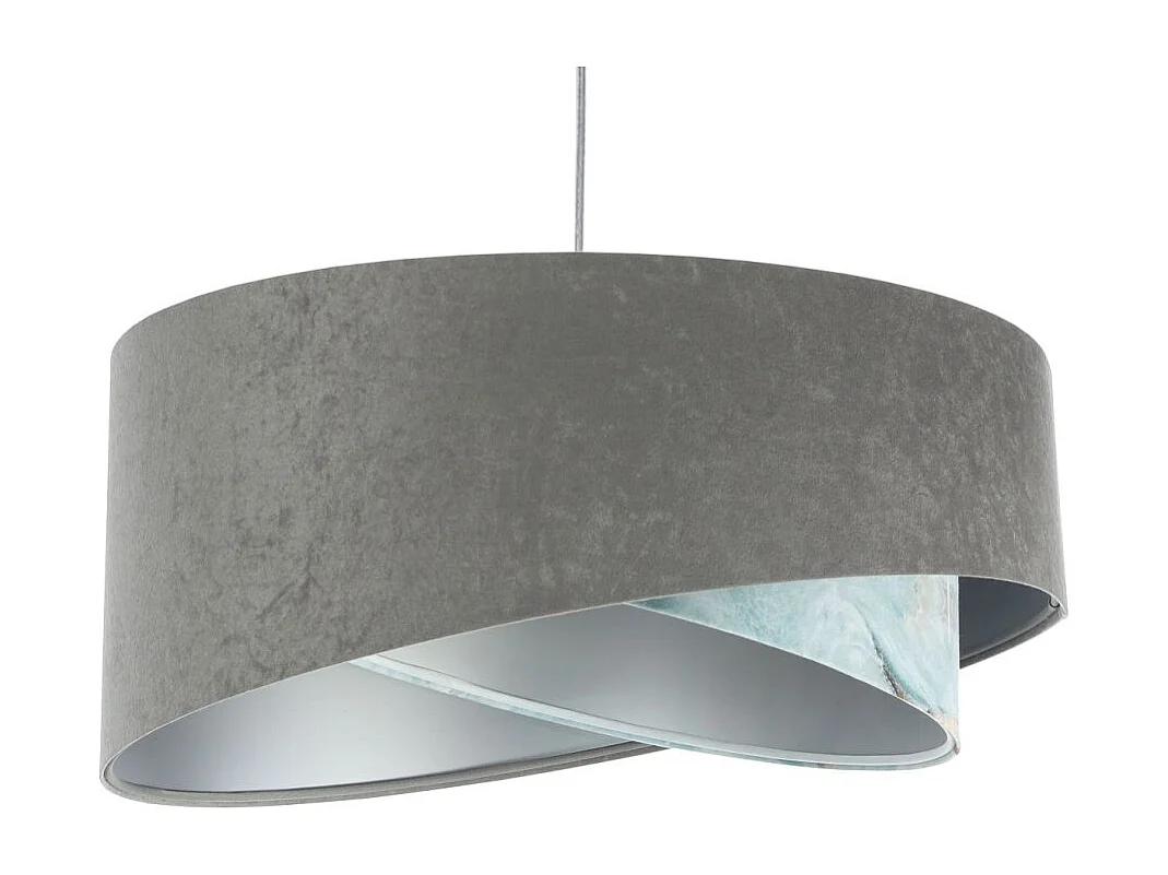 Lampa wisząca GRAY SEA szara/srebrna 3950719 - obrazek 1
