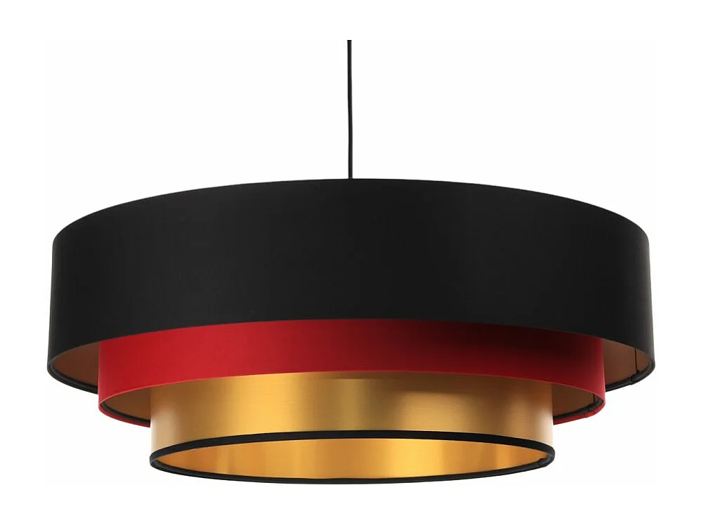 Lampa wisząca TRIO MIX czarna/czerwona/złota 3950774 - obrazek 1