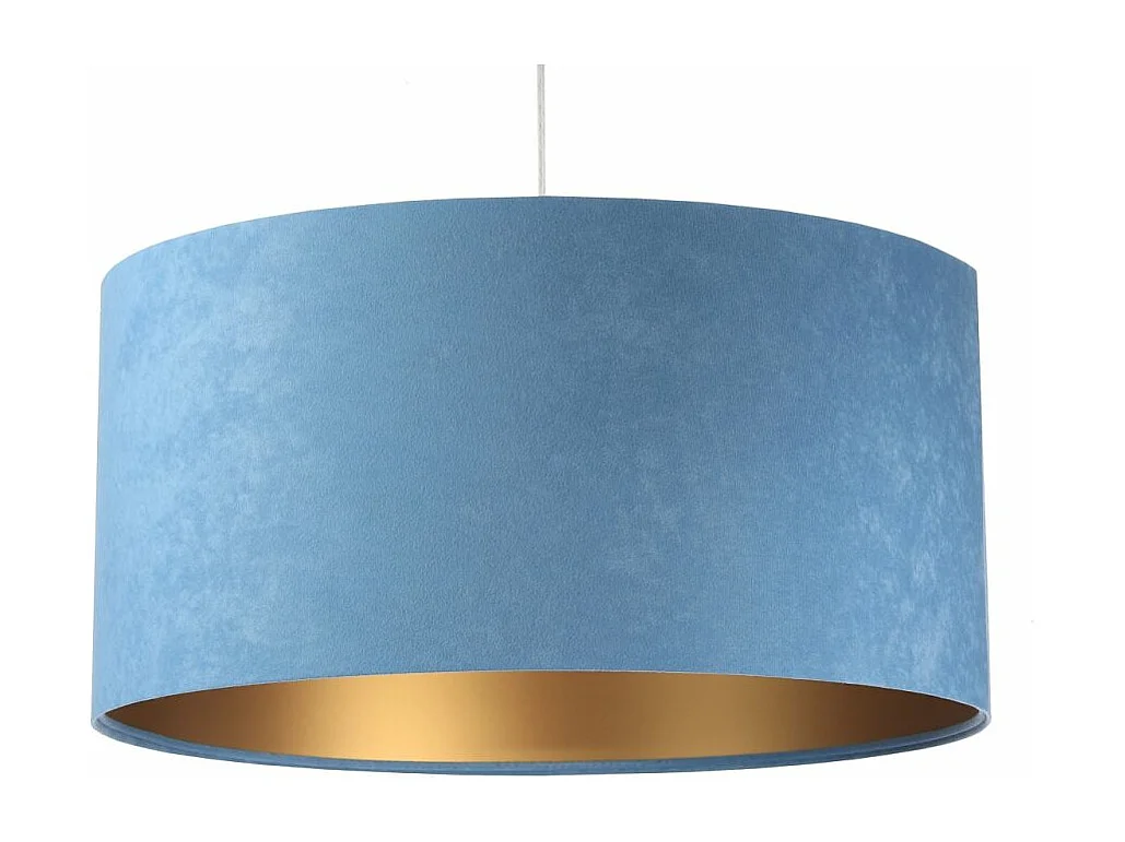 Lampa wisząca HOME 60 błękitna/złota 3950790 - obrazek 1