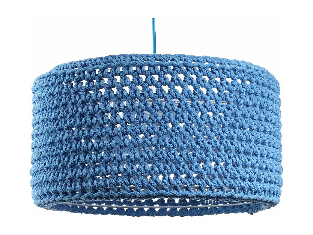 Lampa wisząca COTTON 40 niebieska 3950800 - obrazek 1