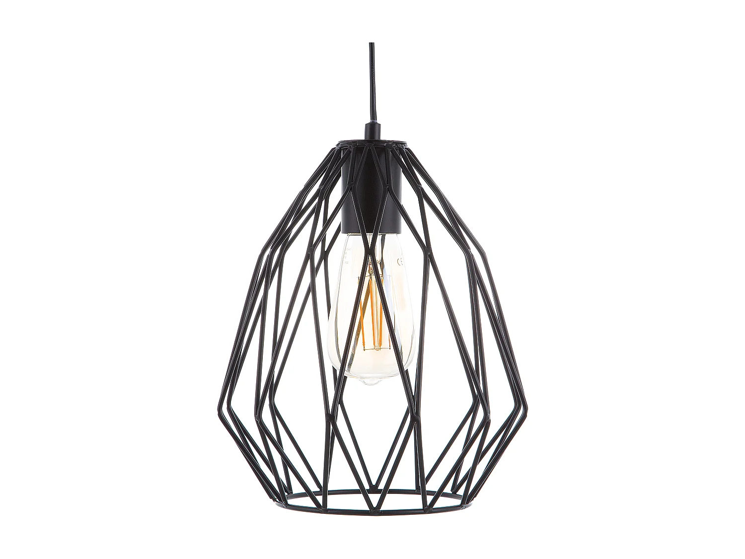 Lampa wisząca MAGRA Metal Czarny 151183 - obrazek 1