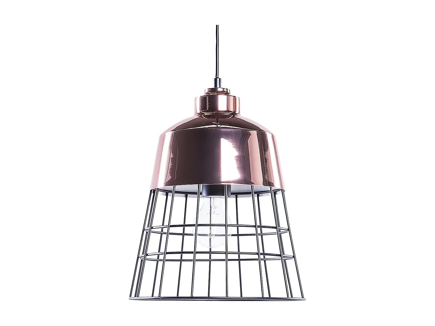 Lampa wisząca MONTE Metal Miedziany 151407 - obrazek 1