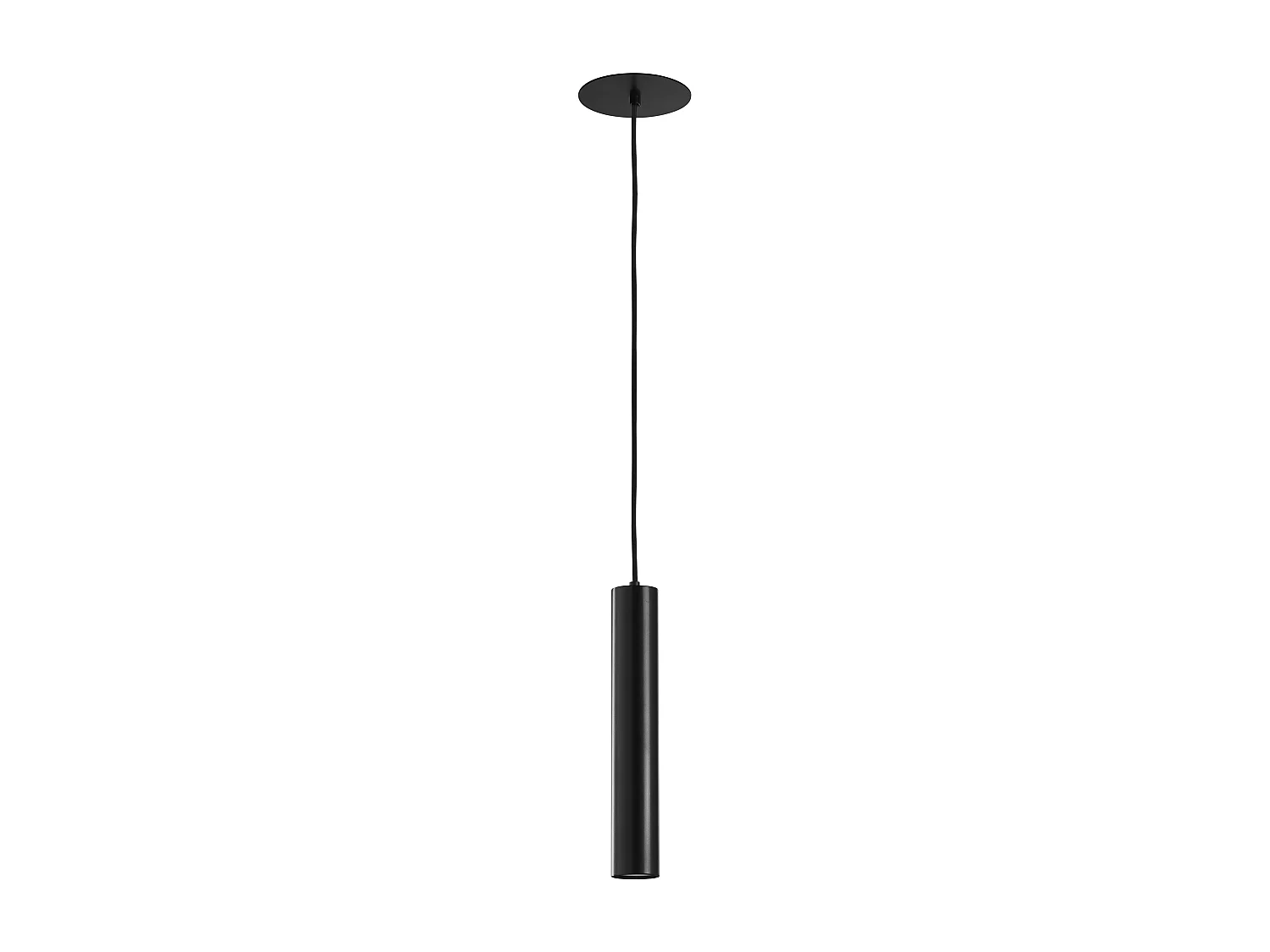 Lampa sufitowa TANIA w stylu nowoczesnym - Wysoko?? 33 cm - GU10 50W - podstawa ø14 cm - stal i kolor czarny - IP20 3748125 - obrazek 1