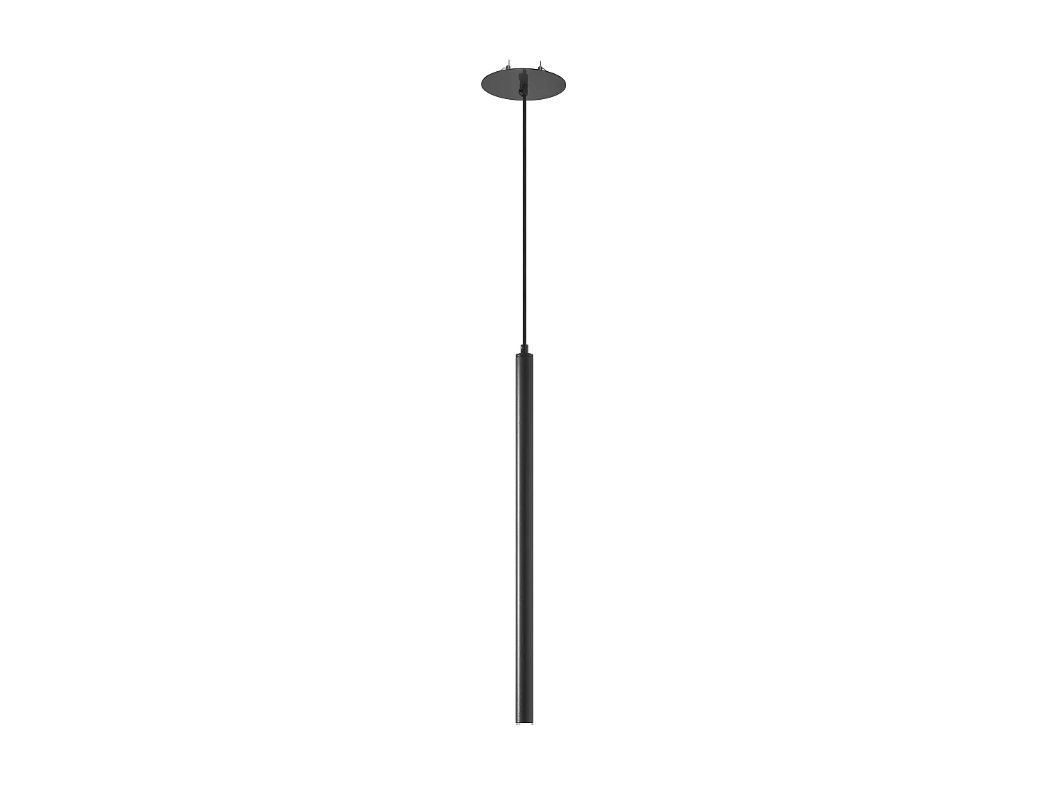 Lampa sufitowa TANIA w stylu nowoczesnym - Wysoko?? 60,8 cm - LED SMD AC 4W - 400lm i 3K - podstawa ø14 cm - stal i kolor czarny - IP40 3748208 - obrazek 1