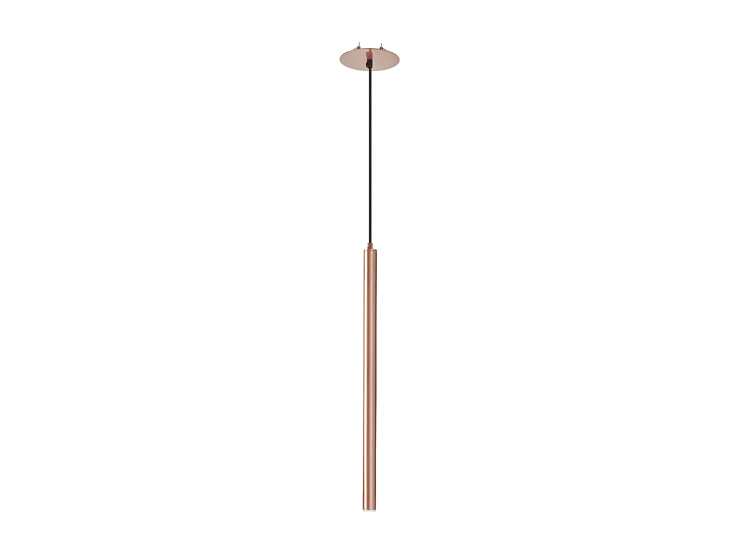 Lampa sufitowa TANIA w stylu nowoczesnym - Wysoko?? 60,8 cm - LED SMD AC 4W - 400lm i 3K - podstawa ø14 cm - stal i mied? - IP40 3748222 - obrazek 1