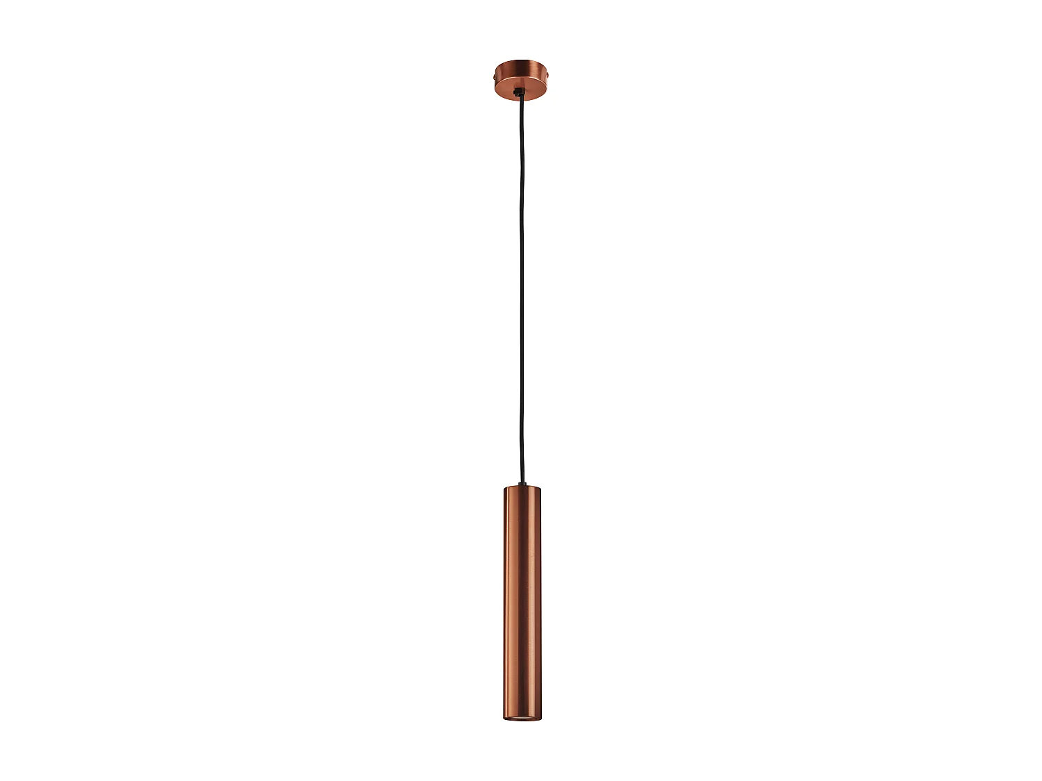 Lampa sufitowa TANIA w stylu nowoczesnym - Wysoko?? 33 cm - GU10 50W - podstawa ø8 cm - stal i mied? - IP20 3748146 - obrazek 1