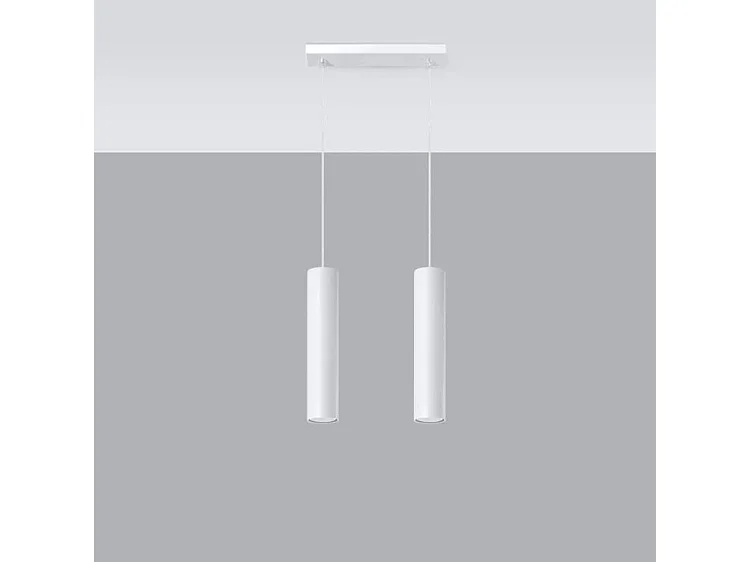 Lampa wisząca LAGOS 2 biała 1387923 - obrazek 1