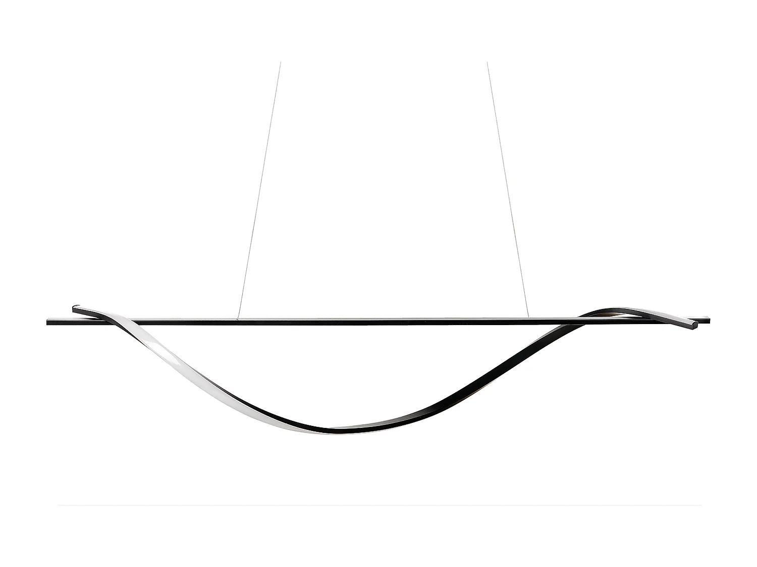 Lampa wisząca LED BODRI Metal Czarny 151181 - obrazek 1