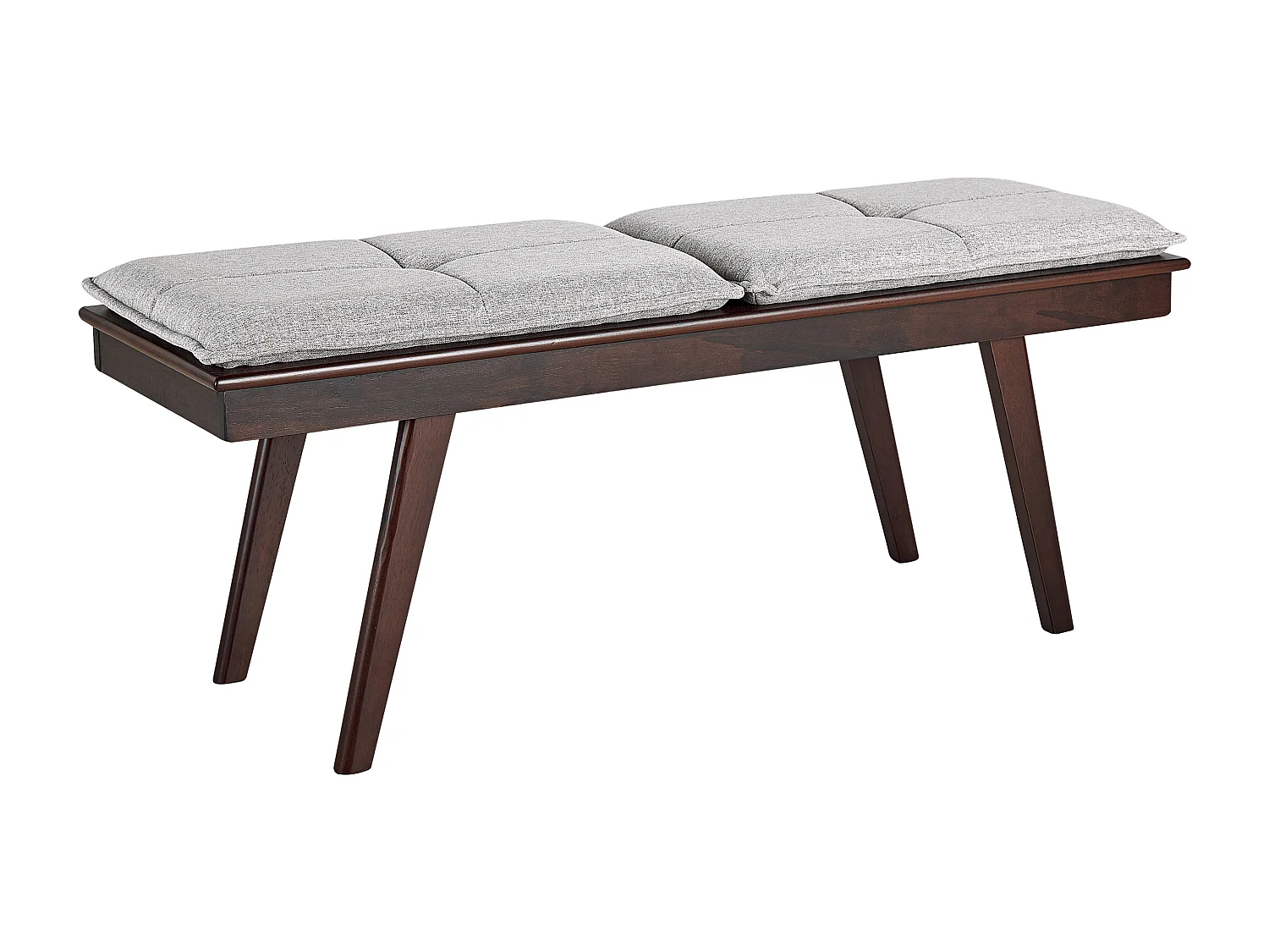 Ławka EXTON Ciemny brąz/ szary 546101 - obrazek 1