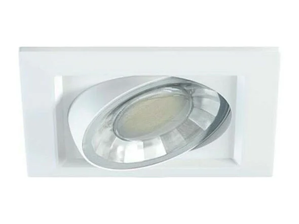 8W IP44 4000K Ściemnialny regulowany kwadratowy reflektor wpuszczany LED 4069664