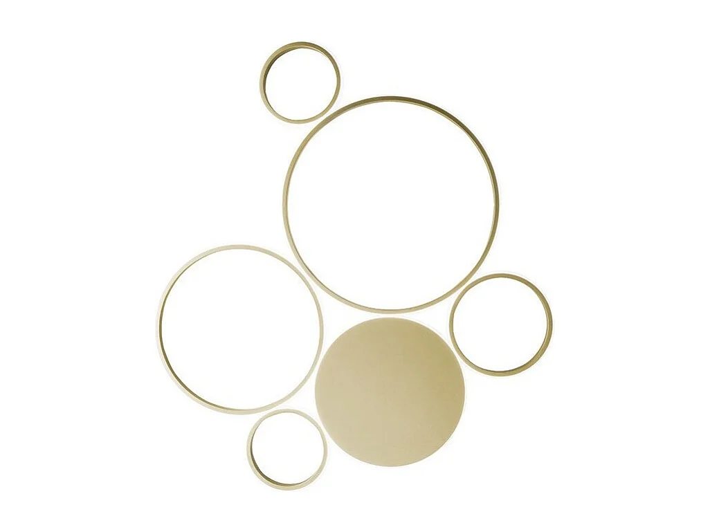Lampa sufitowa LED Pois-Gold 4076197 - obrazek 1