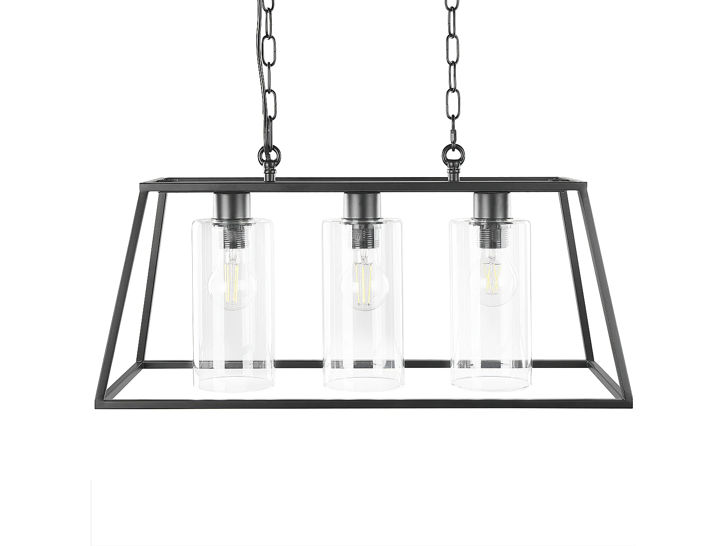 Lampa wisząca MUGER Metal Czarny 151757 - obrazek 1
