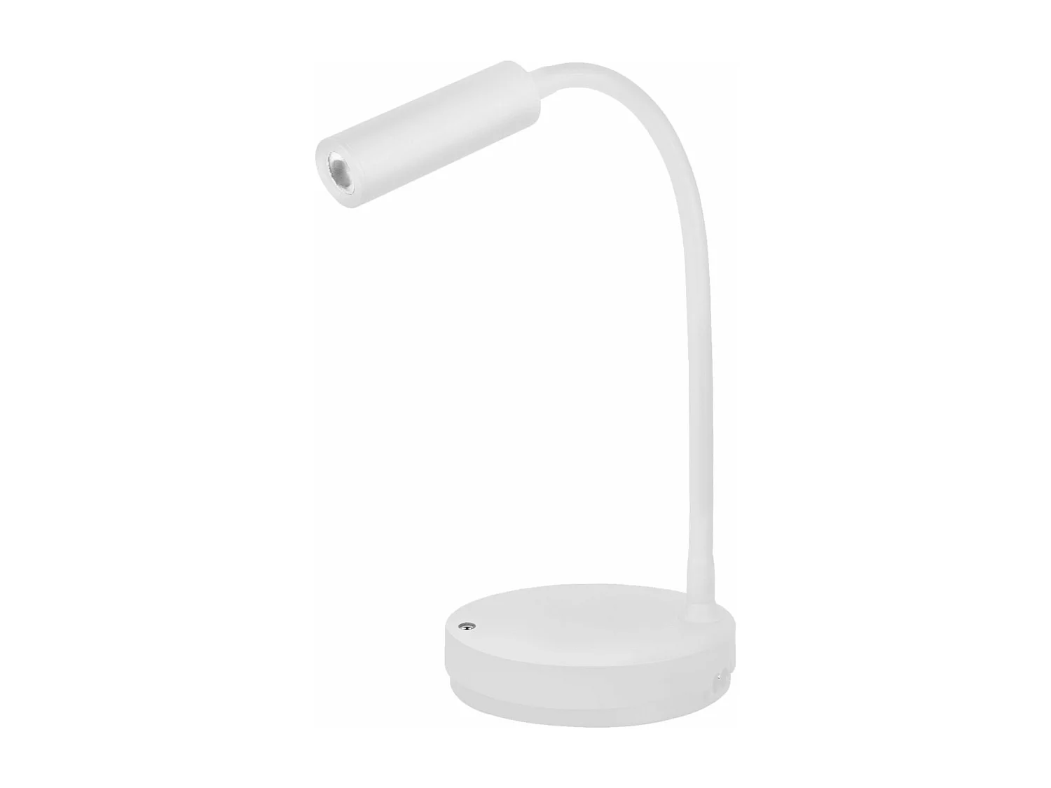Lampa stołowa LED Beneito Faure Stem - 5 W, ciepłe światło, do biurka, czytania i przy łóżku, ładowanie bezprzewodowe, głowica obrotowa - kolor biały​ 4057146 - obrazek 1
