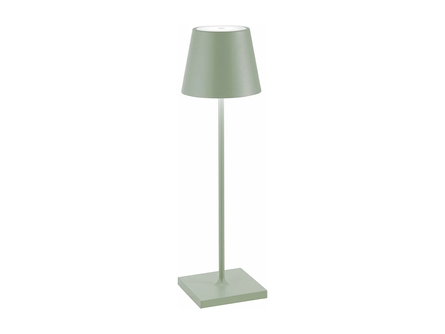 Lampa stołowa LED Poldina Pro Sage Green, akumulatorowa i ściemnialna, z czasem pracy baterii do 12 godzin. Nadaje się do użytku na zewnątrz, stopień ochrony IP65. 3037739 - obrazek 1