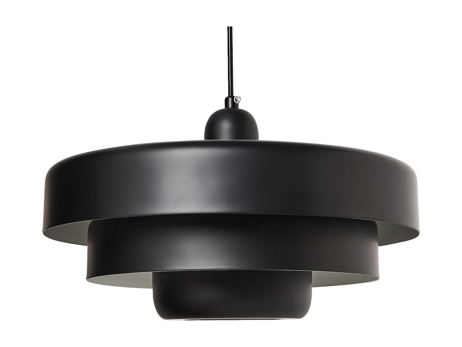 Lampa wisząca KOLGA Metal Czarny 4172844 - obrazek 1