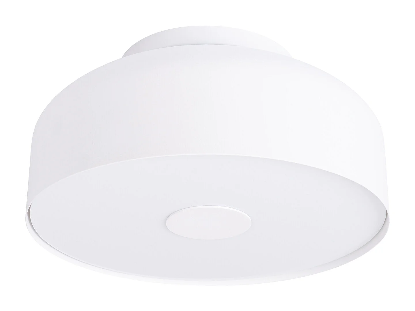 Lampa sufitowa nowoczesny OMIQ, stal/PVC - 4 źródło - L.30 x H.15 cm - biały 4197486 - obrazek 1