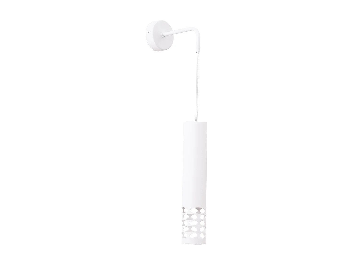 Lampa ścienna nowoczesny LIRO, stal - 1 źródło - L.8 x H.10 cm - biały 4202030 - obrazek 1