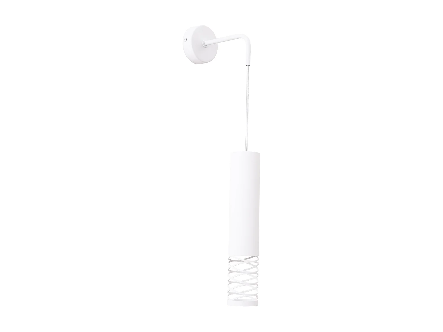 Lampa ścienna nowoczesny LAMI, stal - 1 źródło - L.8 x H.10 cm - biały 4202036 - obrazek 1