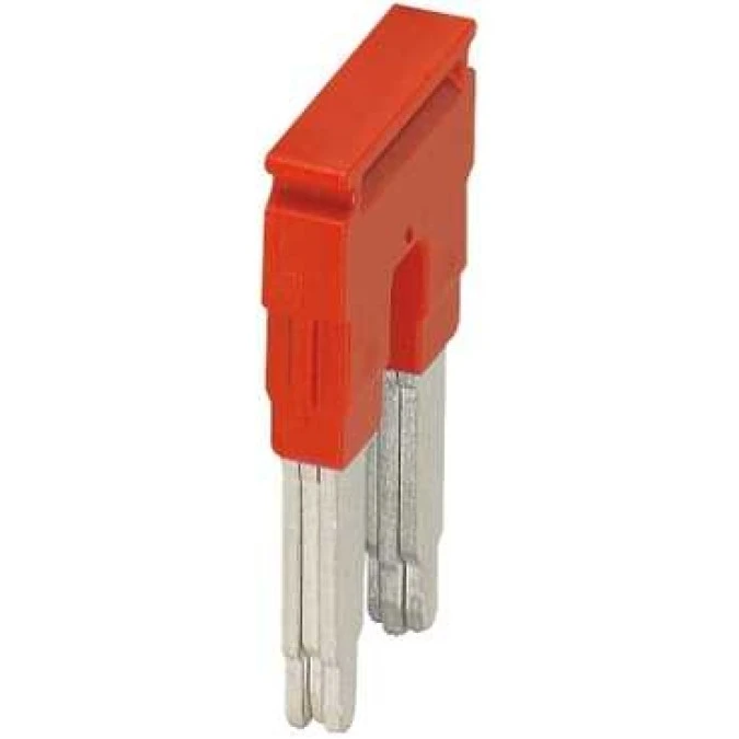 Mostek grzebieniowy 2‑torowy 16mm2 czerwony NSYTRAL162 /10 szt./ - obrazek 1