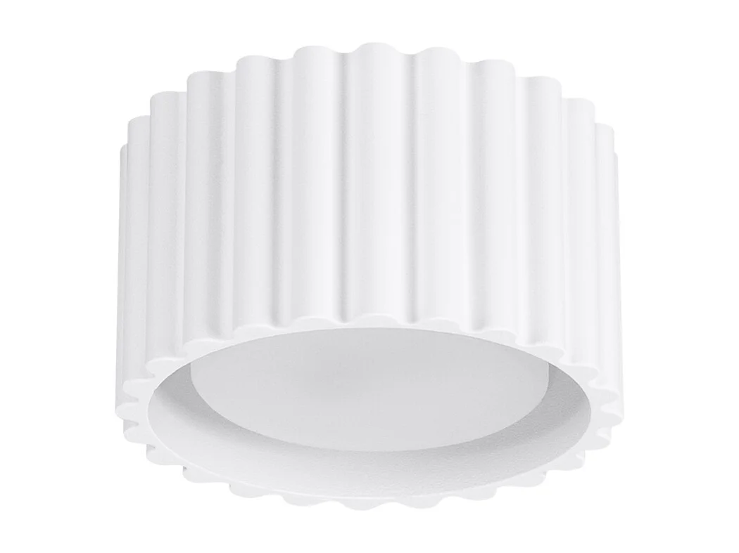 Lampa sufitowa minimalistyczny Aura, aluminium - 1 źródło - L.10 x H.6 cm - biały 4366519 - obrazek 1