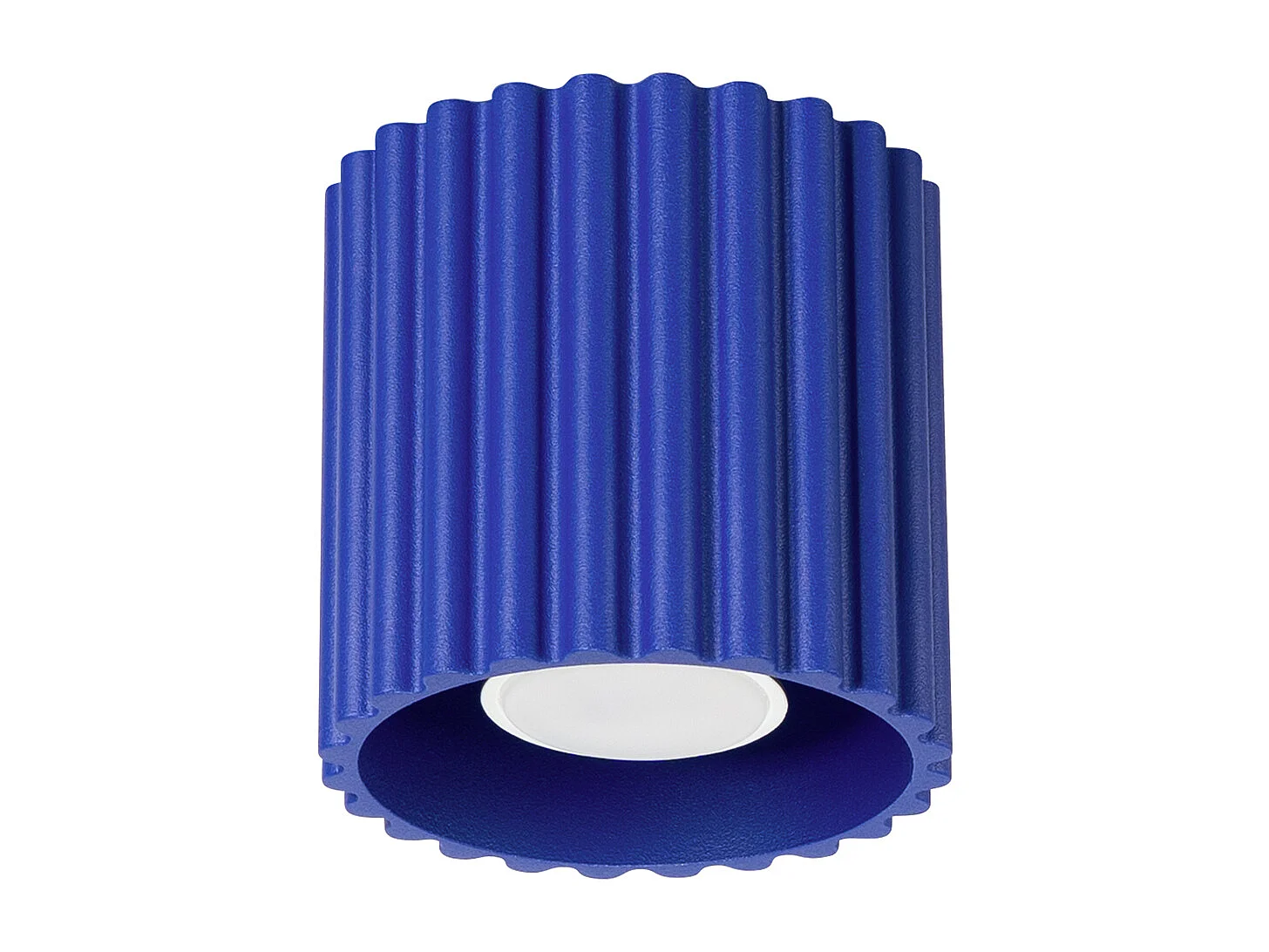 Lampa sufitowa minimalistyczny Aura, aluminium - 1 źródło - L.10 x H.10 cm - ultramaryna 4366532 - obrazek 1