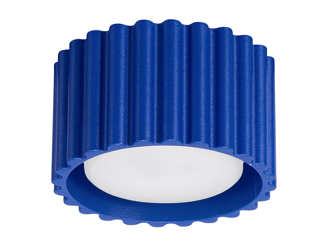 Lampa sufitowa minimalistyczny Aura, aluminium - 1 źródło - L.10 x H.6 cm - ultramaryna 4366535 - obrazek 1