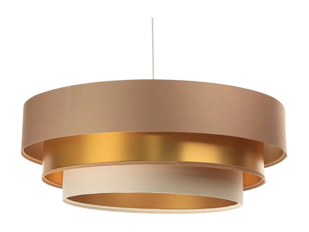 Lampa wisząca TRIO MIX beżowa/złota/kremowa 3950326