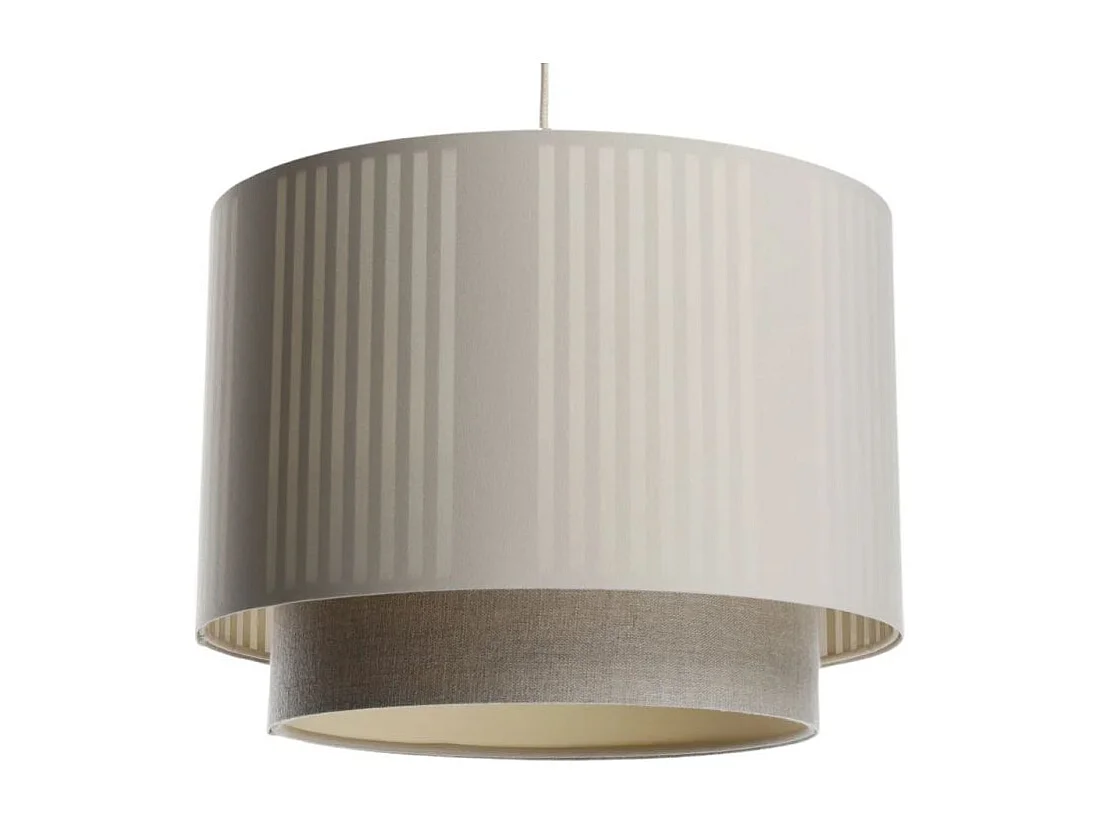 Lampa wisząca DUO LAMI LINE 40 kremowa/beżowa 3950347