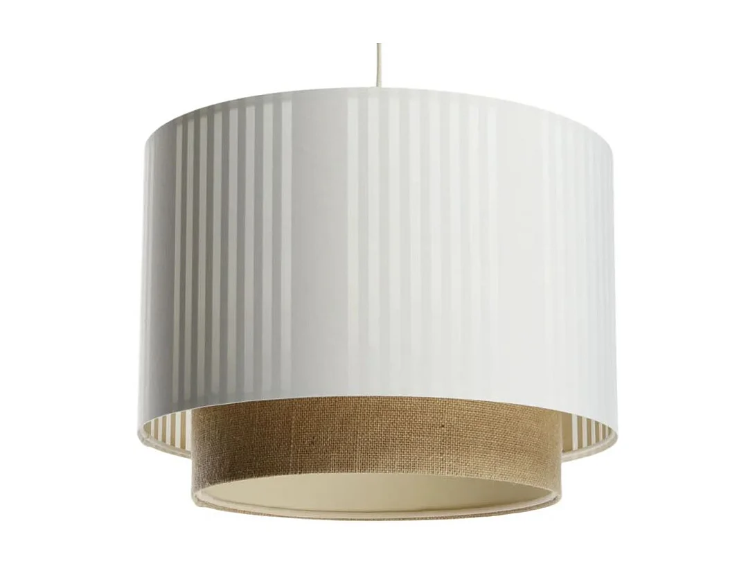 Lampa wisząca DUO LAMI LINE 40 biała/jutowa 3950374 - obrazek 1
