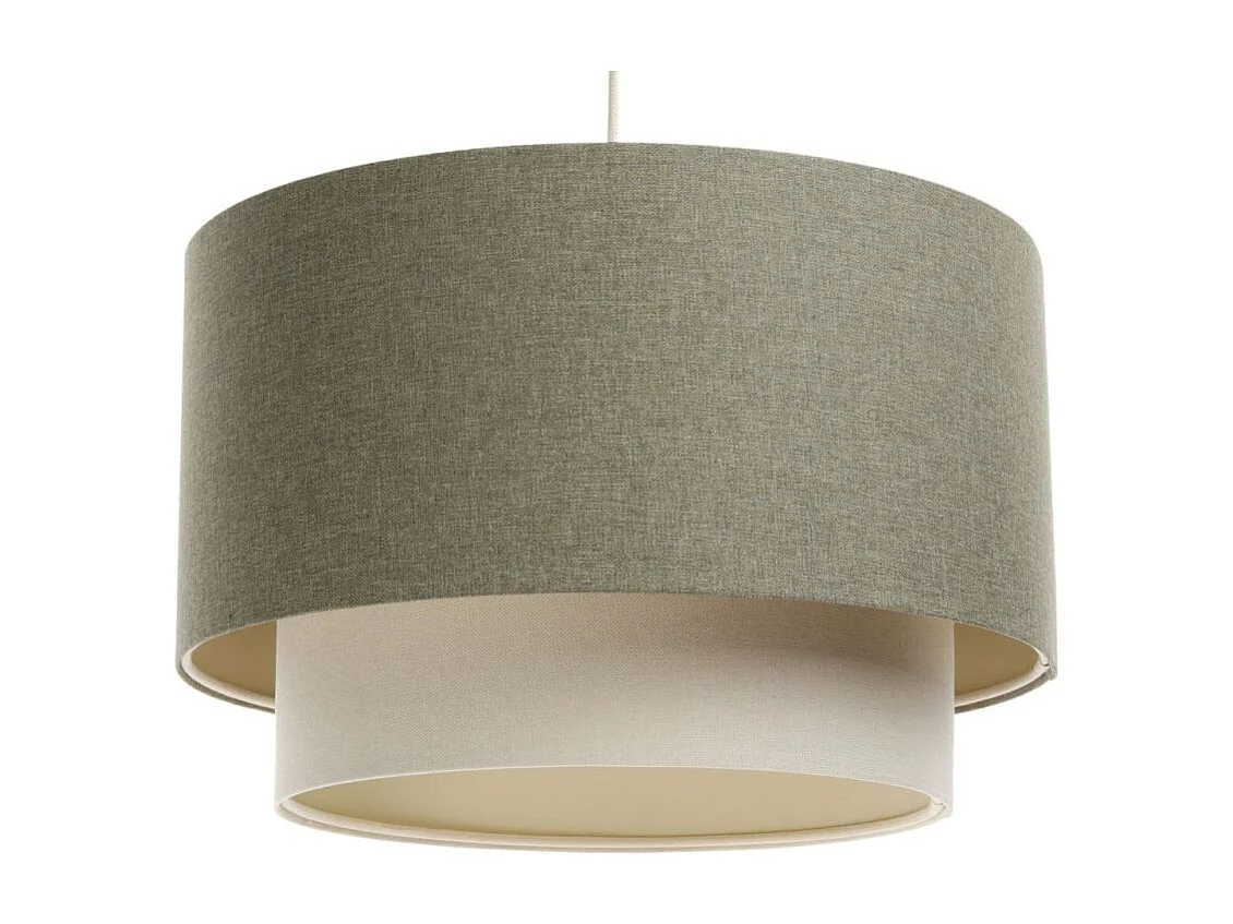 Lampa wisząca ERUTAN DOUBLE 60 zielona/beżowa 3950360